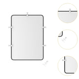Maxbell 2xHole Bag Divider Tray Portable for Hole Basket Hole Tote Bag Divider Divider Black