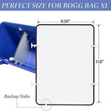 Maxbell 2xHole Bag Divider Tray Portable for Hole Basket Hole Tote Bag Divider Divider Black