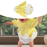 Maxbell Baby Hooded Romper Unisex Newborn Role Play Infant Halloween Chicken Costume 80cm