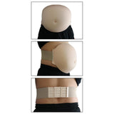 Maxbell Fake Belly Reusable Comfortable Sponge Belly for Tv Series Props Belly Arc 29cm
