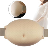 Maxbell Fake Belly Reusable Comfortable Sponge Belly for Tv Series Props Belly Arc 29cm