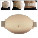 Maxbell Fake Belly Reusable Comfortable Sponge Belly for Tv Series Props Belly Arc 36cm