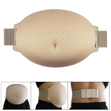 Maxbell Fake Belly Reusable Comfortable Sponge Belly for Tv Series Props Belly Arc 36cm