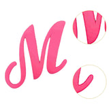Maxbell 2xBeach Bag Letter Charm Button Trendy Removable Beach Shoes Charm Decoration M