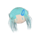 Maxbell 2pcs Doll Head Keychains Party Favor Hanging Charms Bag Charms for Handbag