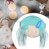 Maxbell 2pcs Doll Head Keychains Party Favor Hanging Charms Bag Charms for Handbag