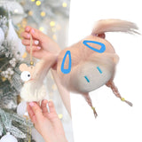 Maxbell 2pcs Doll Head Keychains Party Favor Hanging Charms Bag Charms for Handbag