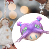 Maxbell 2pcs Doll Head Keychains Party Favors Hanging Charms Bag Charms for Handbag