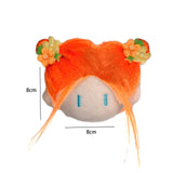Maxbell 2pcs Doll Head Keychains Party Favors Hanging Charms Bag Charms for Handbag