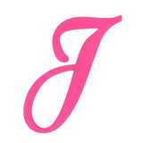 Maxbell 4xBeach Bag Letter Charm Fashionable Decor Embellishment Button Alphabet Charm J