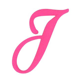 Maxbell 4xBeach Bag Letter Charm Fashionable Decor Embellishment Button Alphabet Charm J