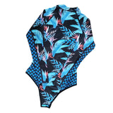 Maxbell Long Sleeve Swimsuit for Women Bathing Suit for Swimming Pool Summer Holiday L