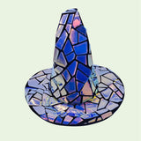 Maxbell Halloween Witch Hat Sorceress Hat Cap Gothic Stage Witch Costume Accessories