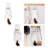 Maxbell Cute Cat Plush Backpack Adorable Soft Cartoon Backpack for Girls Child Women Without Collar