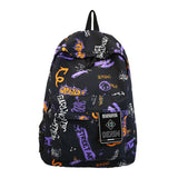 Maxbell Graffiti Backpack Laptop Daypack Bookbag Knapsack Rucksack for Men Boys Work Black