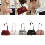 Maxbell 2pcs Women PU Leather Shoulder Bag Ladies Shoulder Purse