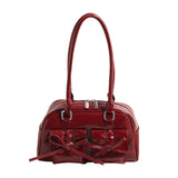 Maxbell 2pcs Women PU Leather Shoulder Bag Ladies Shoulder Purse