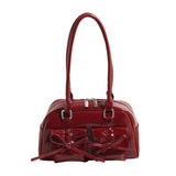 Maxbell 2pcs Women PU Leather Shoulder Bag Ladies Shoulder Purse
