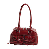 Maxbell 2pcs Women PU Leather Shoulder Bag Ladies Shoulder Purse