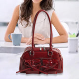 Maxbell 2pcs Women PU Leather Shoulder Bag Ladies Shoulder Purse