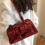 Maxbell 2pcs Women PU Leather Shoulder Bag Ladies Shoulder Purse