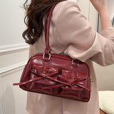 Maxbell 2pcs Women PU Leather Shoulder Bag Ladies Shoulder Purse