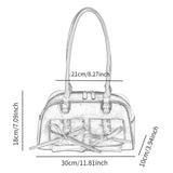 Maxbell 2pcs Women PU Leather Shoulder Bag Ladies Shoulder Purse with zipper