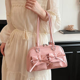 Maxbell 2pcs Women PU Leather Shoulder Bag Ladies Shoulder Purse for Vacation