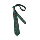 Maxbell 2x Mens Necktie Embroidered Neck Tie for Groomsmen Wedding Ties