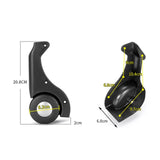 Maxbell 2x Replacement Luggage Wheels Luggage Casters for Travelling Case Duffel Bag