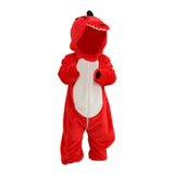 Maxbell Kids Hooded Romper Winter Halloween Coverall for Daily Wear Holiday Toddlers for 66cm to 70cm