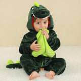 Maxbell Halloween Stegosaurus Coverall Zipper Winter for Girls Boys Toddlers Infants for 70cm to 80cm