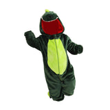 Maxbell Halloween Stegosaurus Coverall Zipper Winter for Girls Boys Toddlers Infants for 70cm to 80cm