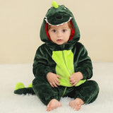 Maxbell Halloween Stegosaurus Coverall Zipper Winter for Girls Boys Toddlers Infants for 70cm to 80cm