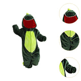 Maxbell Halloween Stegosaurus Coverall Zipper Winter for Girls Boys Toddlers Infants for 80cm to 90cm