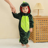 Maxbell Halloween Stegosaurus Coverall Zipper Winter for Girls Boys Toddlers Infants for 90cm to 100cm