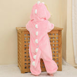 Maxbell Infant Bodysuit Halloween Dinosaur Coverall for Casual Daily Wear Girls Boys for 66cm to 70cm