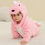 Maxbell Infant Bodysuit Halloween Dinosaur Coverall for Casual Daily Wear Girls Boys for 66cm to 70cm