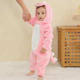 Maxbell Infant Bodysuit Halloween Dinosaur Coverall for Casual Daily Wear Girls Boys for 70cm to 80cm
