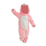 Maxbell Infant Bodysuit Halloween Dinosaur Coverall for Casual Daily Wear Girls Boys for 70cm to 80cm