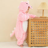 Maxbell Infant Bodysuit Halloween Dinosaur Coverall for Casual Daily Wear Girls Boys for 70cm to 80cm