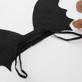 Maxbell Halloween Costume Decoration Jumpsuit for Photo Props Holiday Party Supplies 70 Orange