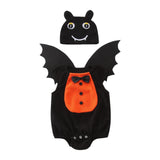 Maxbell Halloween Costume Decoration Jumpsuit for Photo Props Holiday Party Supplies 70 Orange