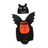 Maxbell Halloween Costume Decoration Jumpsuit for Photo Props Holiday Party Supplies 70 Orange