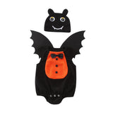 Maxbell Halloween Costume Decoration Jumpsuit for Photo Props Holiday Party Supplies 70 Orange