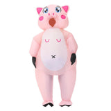 Maxbell Inflatable Pig Costume Role Play Blow Costume for Cosplay Props Parade Party