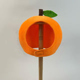 Fruit Headgear Hat Dress up Costume Hat for Cosplay Birthday Gift Roles Play Orange