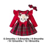 Maxbell Halloween Baby Girl Outfit with Bow Headband Photo Props Cute Decor Bodysuit for 0 to 3 month