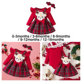 Maxbell Halloween Baby Girl Outfit with Bow Headband Photo Props Cute Decor Bodysuit for 0 to 3 month