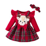 Maxbell Halloween Baby Girl Outfit with Bow Headband Photo Props Cute Decor Bodysuit for 0 to 3 month